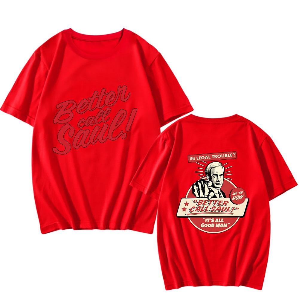 Футболки Better Call Saul It's All Good Man для мужчин/женщин, унисекс, повседневные футболки, 100% хлопок