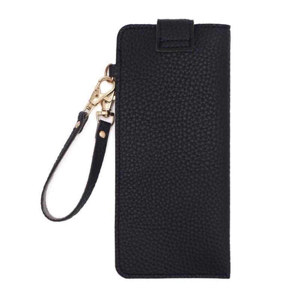 With Lanyard Glasses Storage Bag Leather Rope Sunglasses Eyeglass Bag  Outdoor