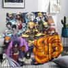 Naruto Flannel Blanket Print Warm Cozy Comfortable for Home Bedroom Outdoor Picnic Trip.-TING
