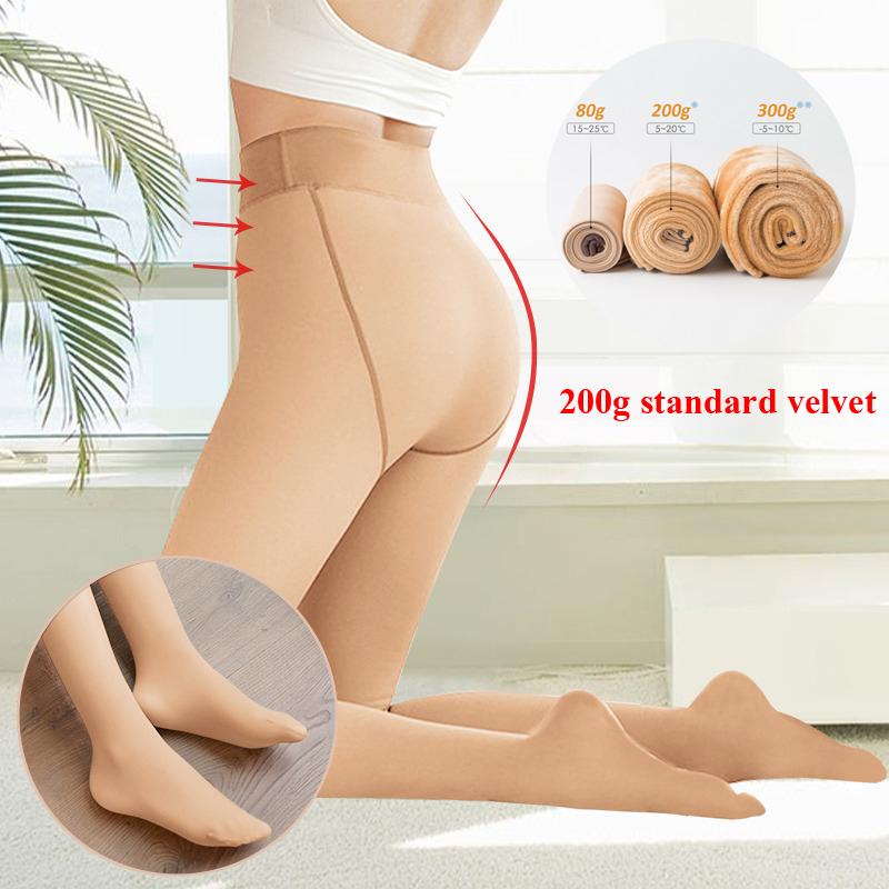 Зимние теплые леггинсы, сексуальные тонкие полупрозрачные колготки, нейлоновые колготки с высокой талией, эластичные толстые шерстяные носки, брюки, женские термолеггинсы