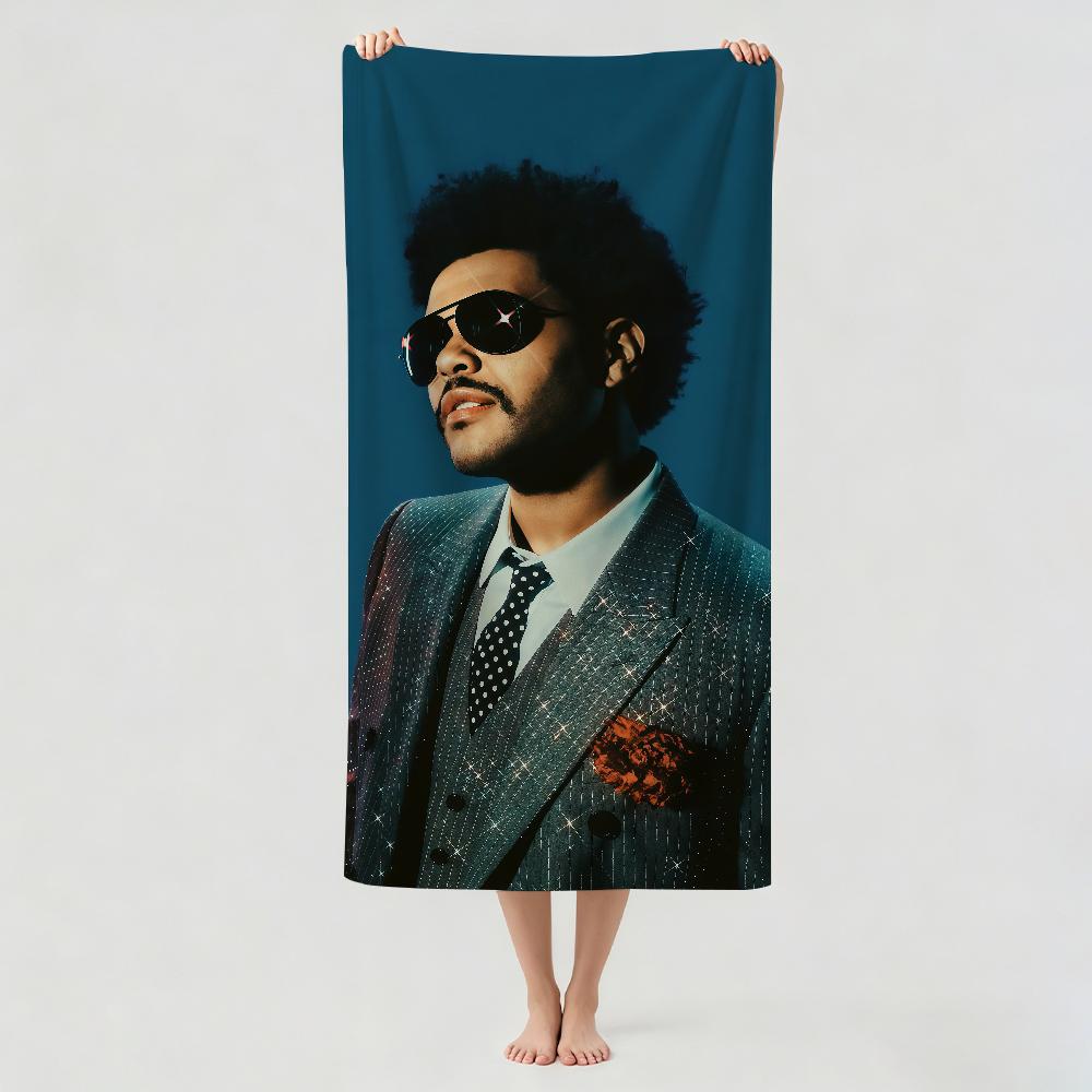 Канадский певец The W-Weeknd Полотенце Сушка Полотенце для Ванны Применимо для Легкого Плавания Кемпинга Йоги Пляжа На Открытом Воздухе