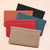 Portable PU Leather Wallet Automatic Closed Ultra-thin Coin Purse Large Capacity Phone Bag for Women Lady Girl Gift