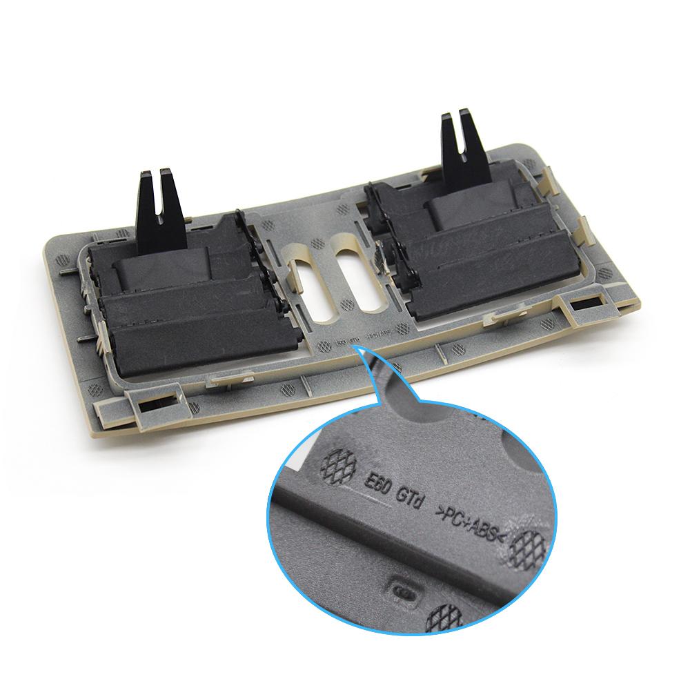 Задняя центральная консоль автомобиля, кондиционер, вентиляционная решетка переменного тока, вентиляционная панель для BMW 5 серии E60 E61 545i