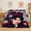 Kpop B-BTS Чон Чонгук JK Фланелевое одеяло Мягкое теплое плед для спальни гостиной кровати путешествия кемпинга пикника подарок