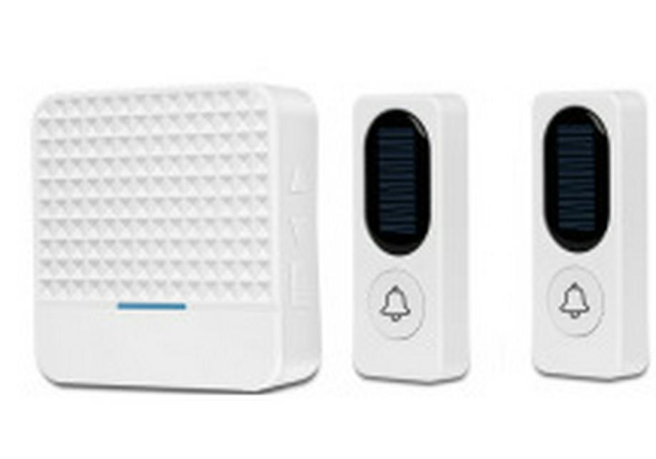 Self-Powered Waterproof Solar Doorbell D009 - Long-Distance, Wireless, Elderly Caller Alert