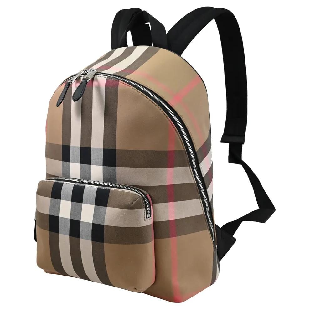 Burberry Канвас с кожей Рюкзак Обычный Мужской Березово-коричневый 80845501