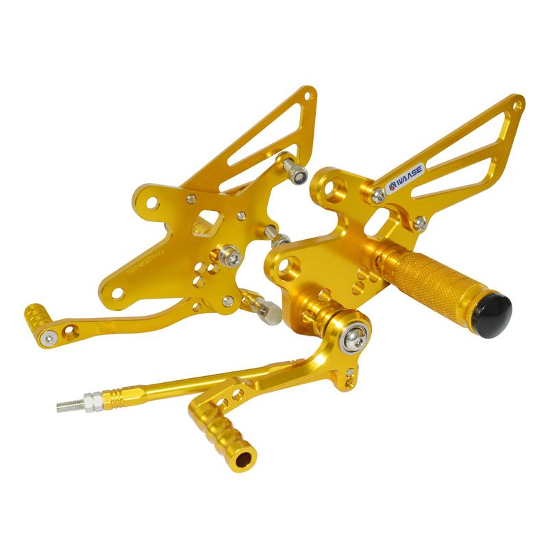 Motorbike Adjustable Driver Rear Sets Rearset Footrest Foot Rest Pegs For Kawasaki Ninja 250R EX 250 R 2008 2009 2010 2011 2012