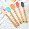 5pcs/Set Cake Spatula Baking Tool Silicone Spoon Portable Oil Brush