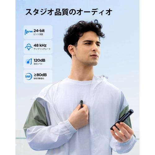 BOYA Magic-02 Wireless Lapel Microphone - 30 Hours of Continuous Use, 100m Transmission Range, Safety Track & Limiter - 4-in-1 Mini Lapel Microphone (