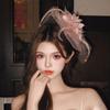Sweet Feathers Fascinator Hat Flower Funeral Headdress Fashion Veil Hat Headwear  Lady/Bride