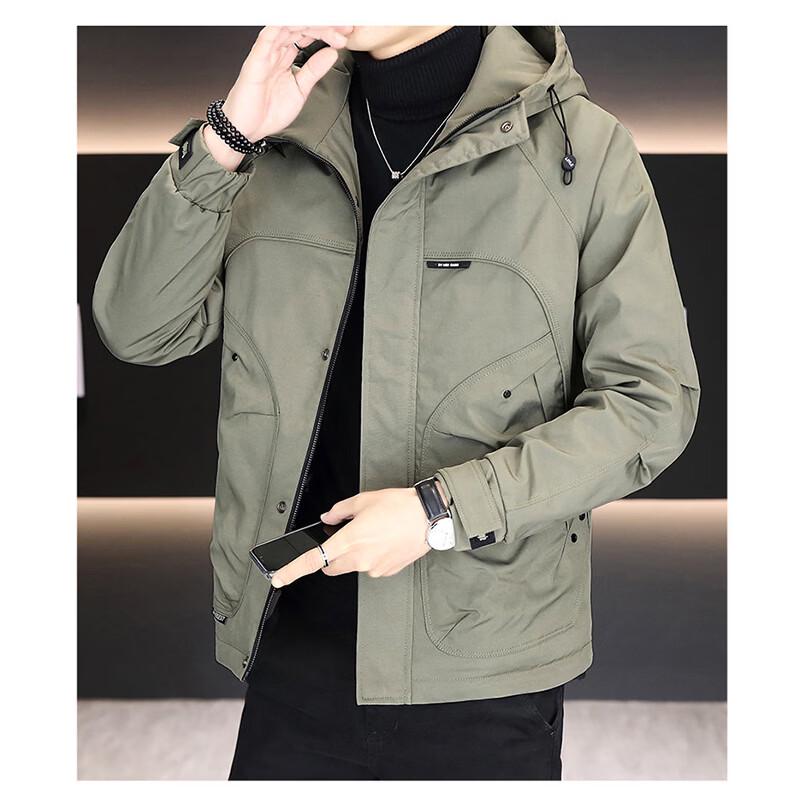 Pierre Cardin Men's Casual Hooded Jacket