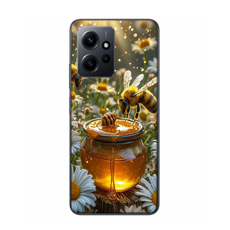 Золотой мед, капающий с соты, Чехол для телефона для Redmi Note 14 15 Pro 5G 13 12 Pro Plus 11 11T 11E 11S 10 Pro 10S 9 9S