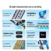 SAMZHE Многопортовый USB-C хаб с 4K HDMI/VGA, Gigabit Ethernet, Аудио
