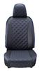 Чехол на сиденье Dualis Clazzio Стеганый Черный x Синяя строчка EN-5275 [15ENB5275E]