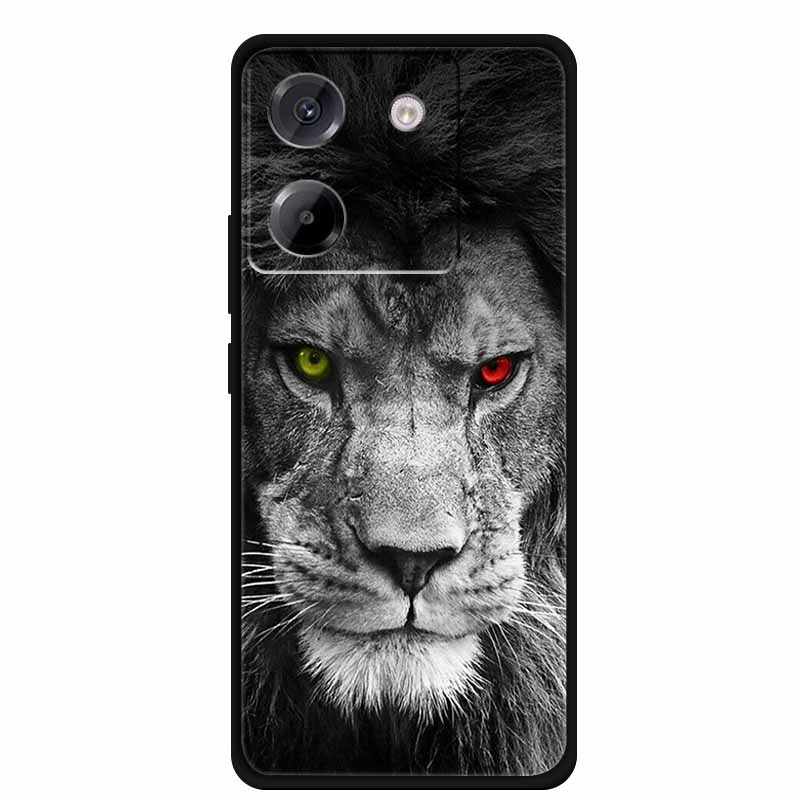 Чехол для Xiaomi Poco M7 Pro 5G, стиль мультяшной живописи, мягкий силикон + ТПУ, задняя крышка, чехлы для Poco M7 Pro 5G, противоударный чехол, новый