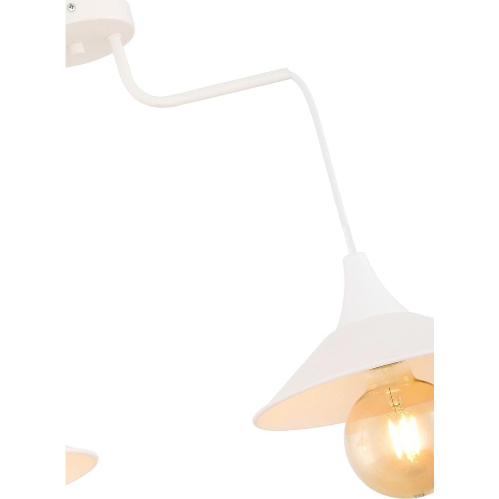 Берлинская двухголовая белая люстра