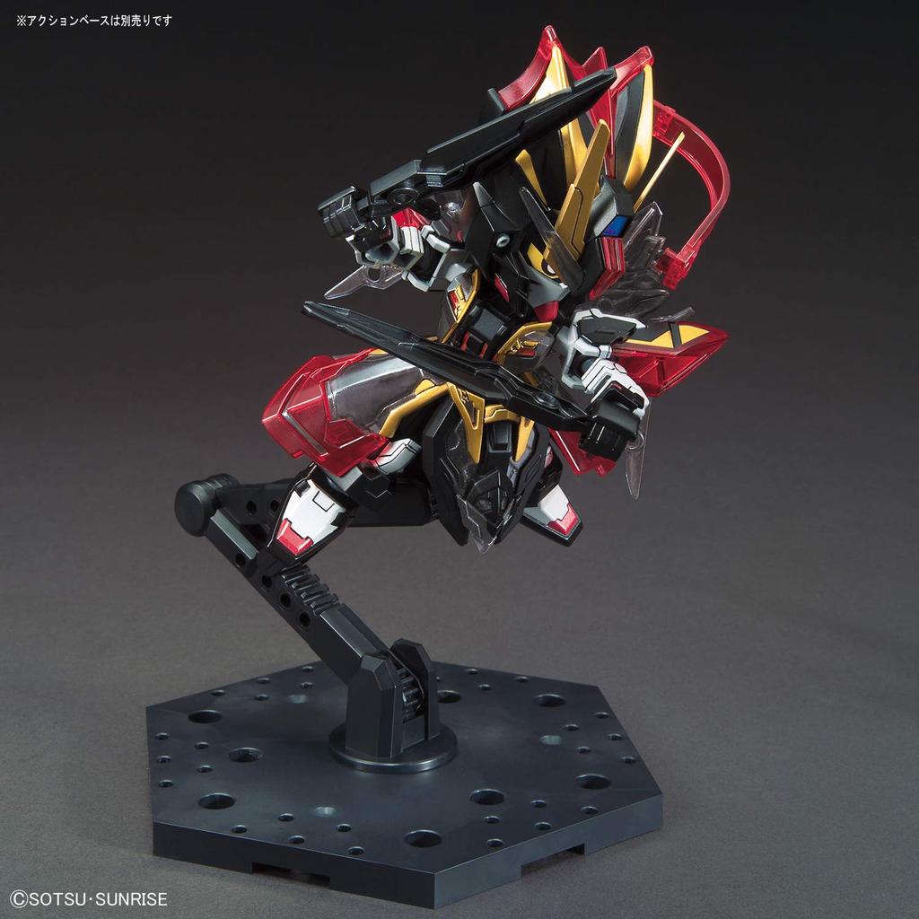 SD Gundam Sangoku Soketsuden Shunki Strike Noir пластиковая модель с цветовой кодировкой BAS5058299