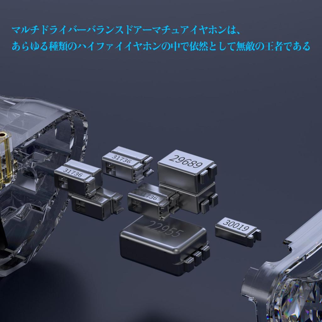 Linsoul KZ AS24 Pro Pure BA Hybrid Earphones Equipped with a Total of 24 Balanced Armature Drivers In a Compact Enclosure Light Diaphragm Mass and