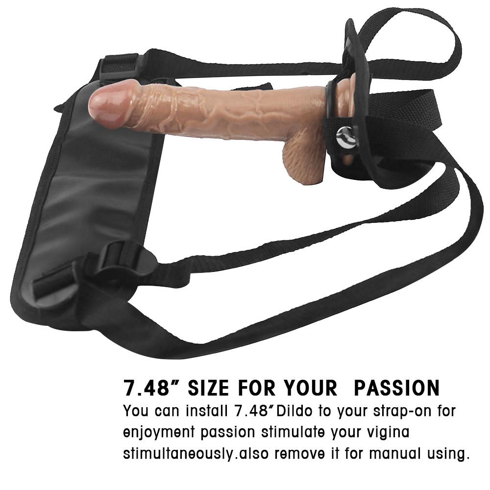 Super Huge Dildo Wearable Realistic Strap-on Dildo Anal Vagina Sexy Adult Masturbation Big Penis For Women Sex Toys Dildos