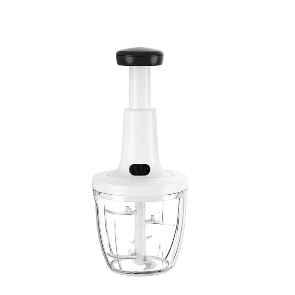 Kitchen Gadgets Hand-pulled Manual Garlic Chopper Sharp Effort-saving Meat Mincer Efficient Stainless Steel Garlic Masher Chef