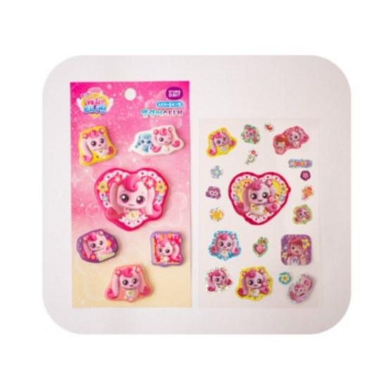 Catch Tiniping's Mysterious Part 3 Soft Sticker, Hatching, 3 Pieces, a Popular Character In Korea