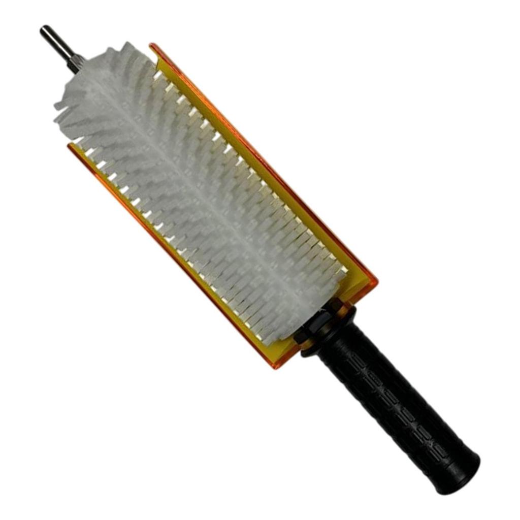 Щетка для лыж с ручкой-осью и комплектом чехлов Роликовая щетка Щетка для нанесения воска для сноуборда Щетка для нанесения воска на лыжную доску Инструмент для обслуживания лыж