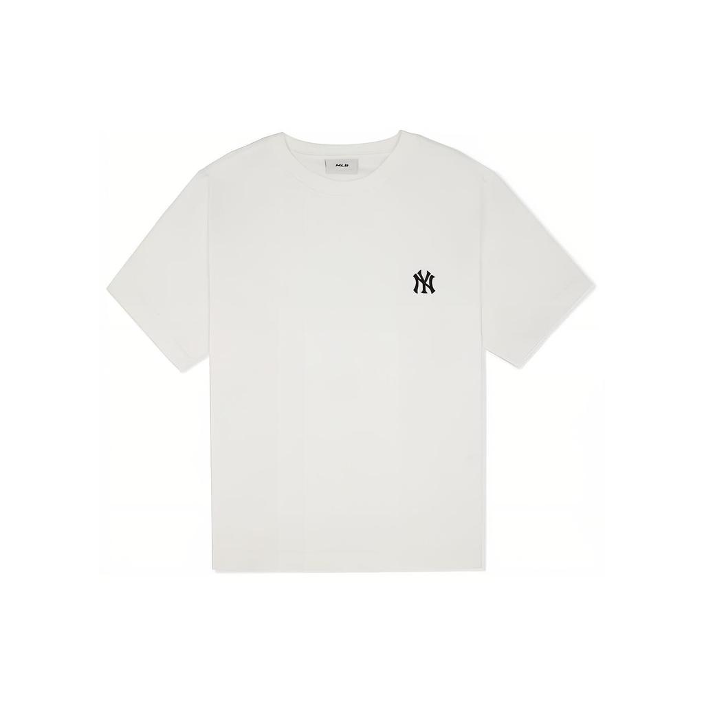 MLB New York Yankees SS24 T Shirt Unisex Cream 3ATSB1143-50CRS