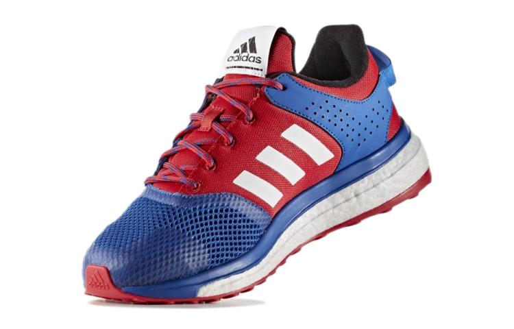 Adidas Response 3 Slip Resistant And Breathable Slip Resistant And Breathable Low top Running Shoes Men's Blue Red AQ2497