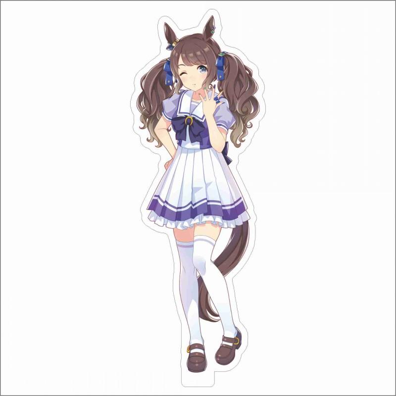 Япония красивая дербиль 15 см персонажи мультфильмов акриловая двухсторонняя подставка модель каваи милая офисная декоративная панель постоянные поклонники записи