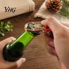 Christmas Tree Hanging Ornament Glove Bottle Opener, Shape Remover with Magnetic Backing, Festive Fridge Magnet Decoration Durable Zinc Alloy Holiday