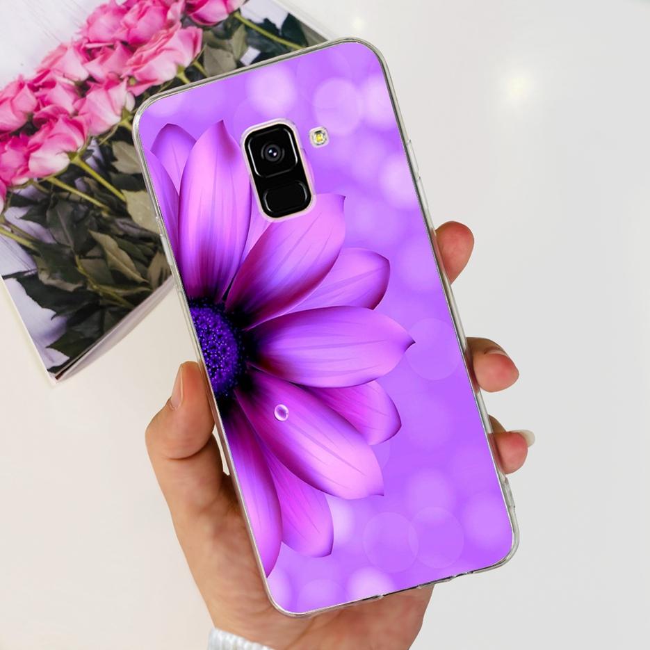 Чехол для Samsung Galaxy A8 Plus 2018 SM-A730F Роскошный Расписной Чехол Мягкий Силиконовый Чехол для Телефона Для Samsung A8 2018 A530F A8+ Бампер