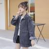 Women's Retro Korean Style Oversized Denim Jacket - Harajuku Workwear for Autumn & Winter