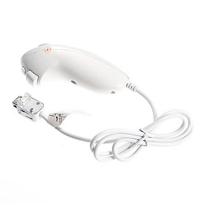 Контроллер Wii One 2 в 1 Motion Plus со встроенным нунчаком движения для Wii White