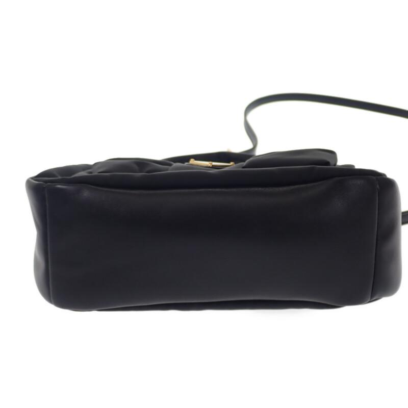 Prada 1BC241_RP0C_F0002_V_OXO Сумка 2 в 1 из черной кожи/нейлона Женская