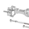 Aluminum Alloy RC Car Front Rear Axle, Easy to Install, Upgrade Complete Set for 1:16 C14 C24 DIY