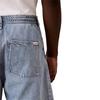 Calvin Klein Смесь льна Американский тренд Ретро Пояс на шнурке Светло-синие джинсовые шорты Мужские шорты 4RF907G