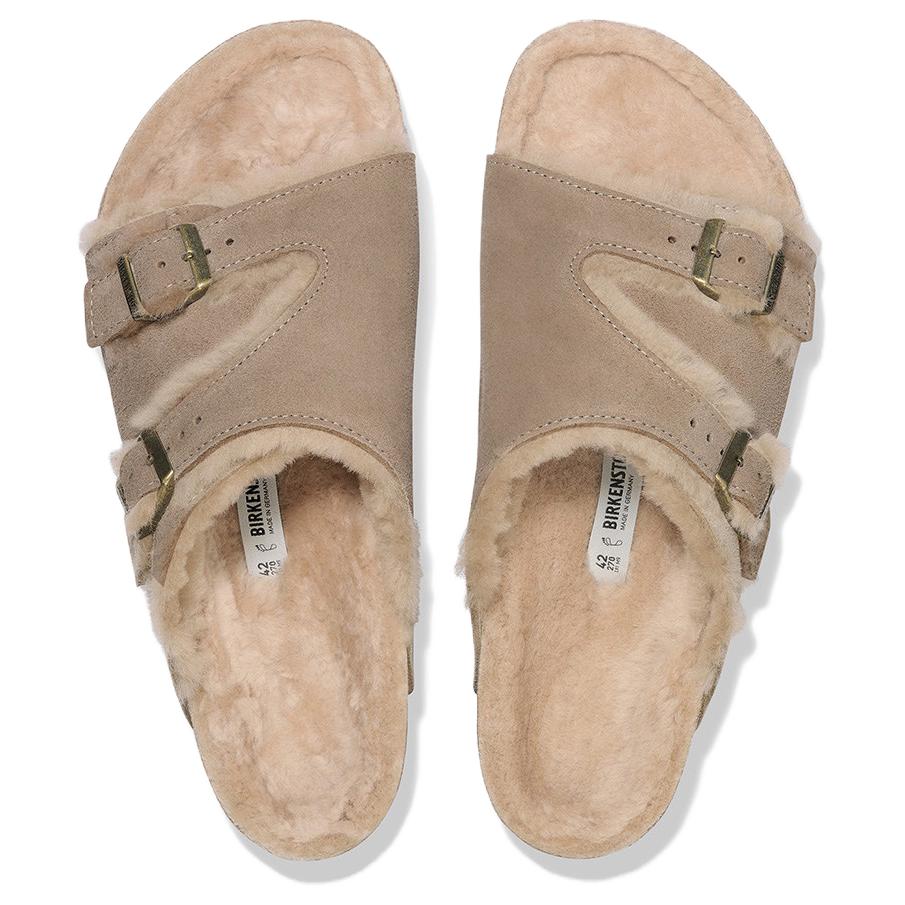 Birkenstock Шлепанцы-слайдеры Унисекс Песочный Обычные Свободный крой 1030700