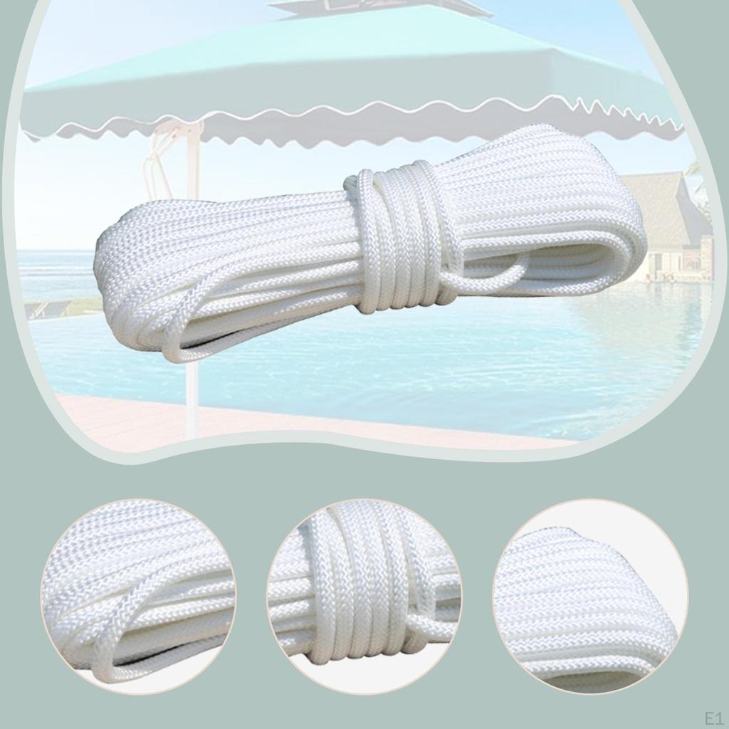 Шнур для уличного зонта 33 фута нейлоновый простой в использовании прочный трос для улицы