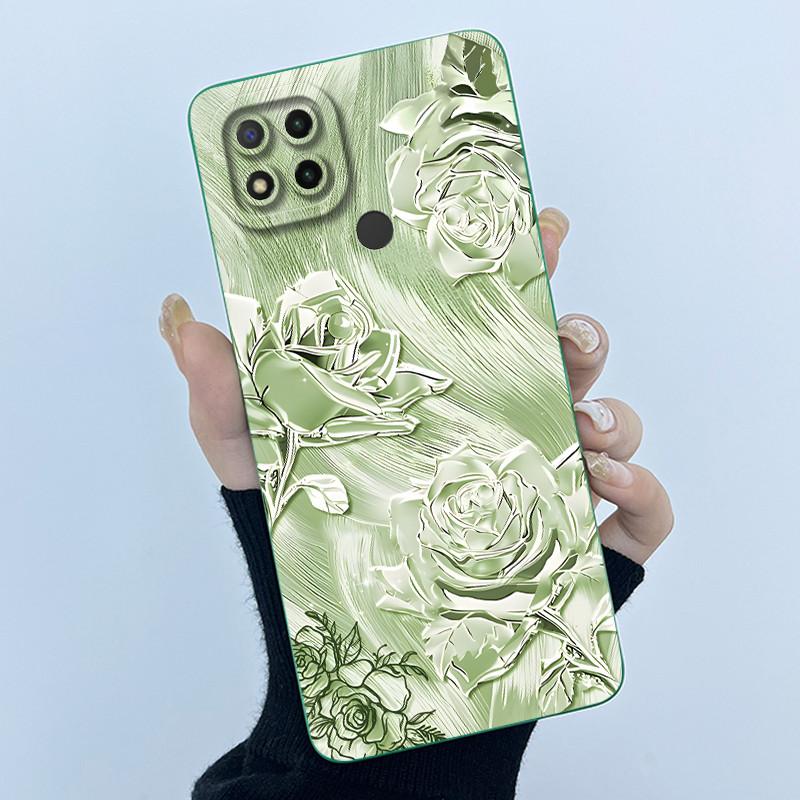 Модный Простой Чехол Для Телефона Для Xiaomi Redmi 9C NFC Мягкий Жидкий Силикон Fundas Redmi9C Redmi 9 C Защита Камеры Чехол