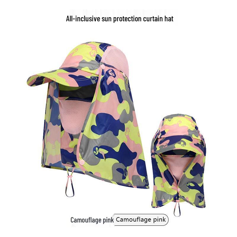 Унисекс шляпа с защитой от УФ-лучей и съемным клапаном – быстросохнущая шляпа от солнца для альпинизма и рыбалки