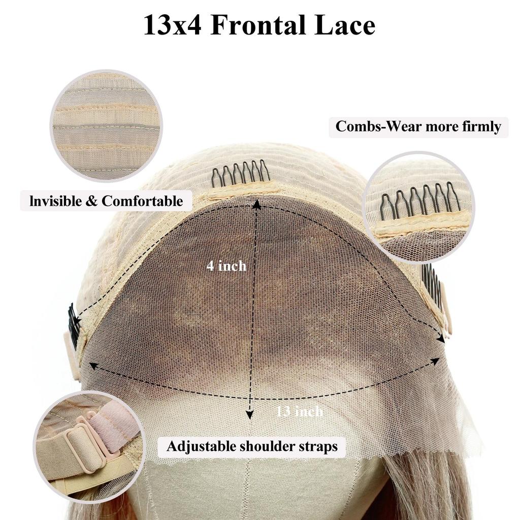 HAIRCUBE 13x4 HD парики из 100% человеческих волос Remy, длинные прямые серые блондинки, предварительно выщипанные парики из натуральных волос, натуральные человеческие волосы, ежедневно для женщин, афро