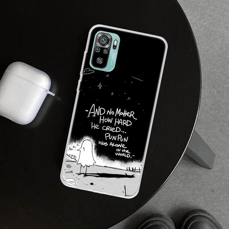 Чехол для телефона Oyasumi Punpun для Xiaomi Redmi Note 15 14 13 12 11 Pro Plus 14S 12S 11S 11T 11E 10S 10 Индивидуальные Fundas Redmi