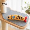 Cat Boredom Relief Toys Catnip Fish Toy, Squeaky Linen Chew Hugging Kicker Toy Kitten for Indoor Cats Biting Kicking Interactive Exercise
