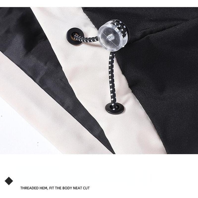 Jacket Men Lightweight Men Streetwear Thin Casual Men Coats Stand Collar Zip Up Jacket