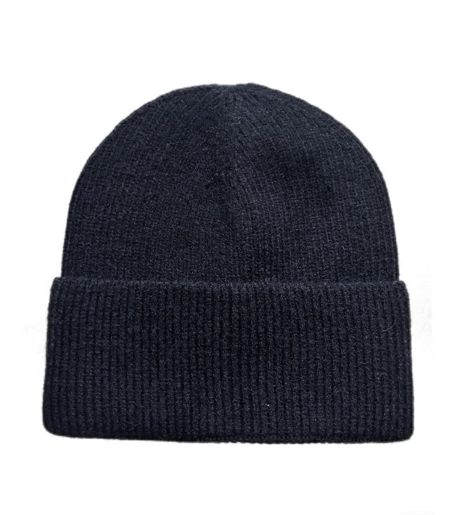 Шапка зимняя однотонная легкая вязаная шапка женская теплая шерстяная шапка из дынной кожуры шляпа помещика мужская оптовая продажа