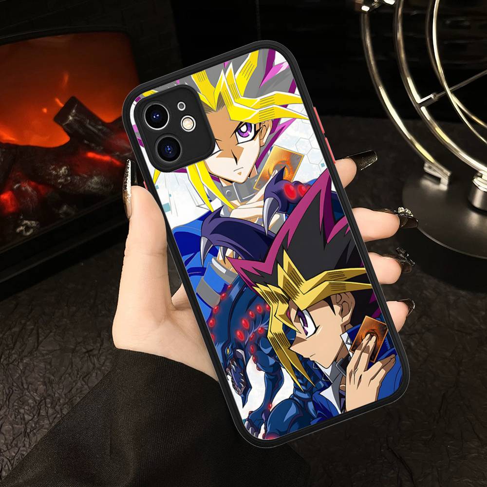 Anime Yu-Gi-Oh! Matte Transparent Phone Cover For IPhone Case 16 15 14 13 12 11 Pro Max X XS Max Plus