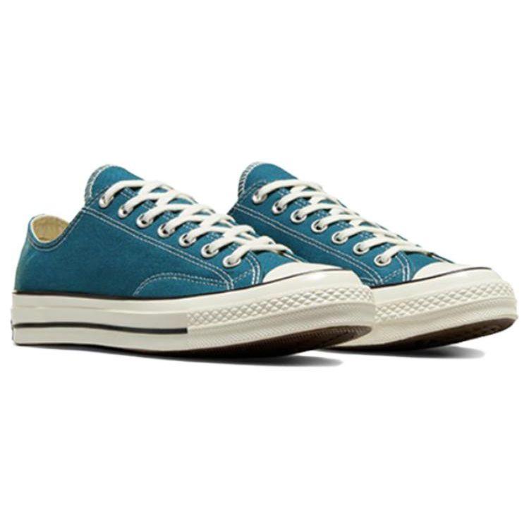 Converse Кроссовки унисекс Chuck 70 Vintage Canvas Low Teal Universe, черные A05585C