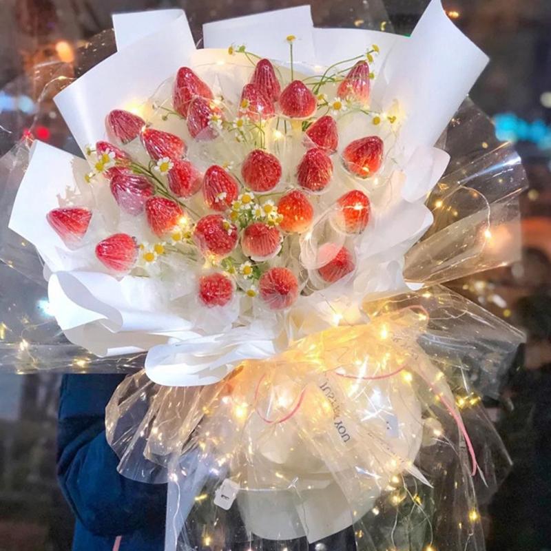 10Pcs Floral Fixed Flat Adhesive Tape Birthday Party Decoration Plastic Holder Wedding Shower Supplies Bouquet Holder Supports