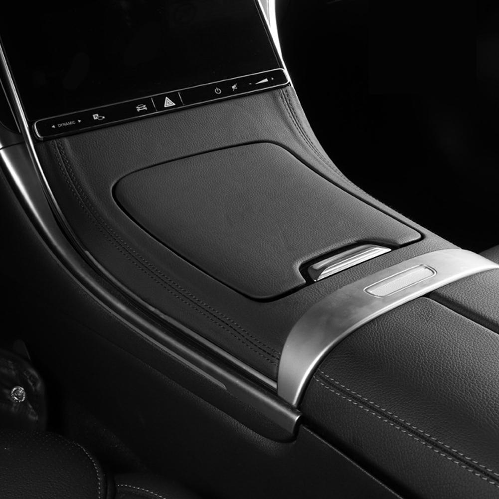 2Pcs/set Car Central Control Panel Cover Trim Protection Retrofit Sticker Film Console Accessories For Mercedes Benz C W206C260LC200LC300L
