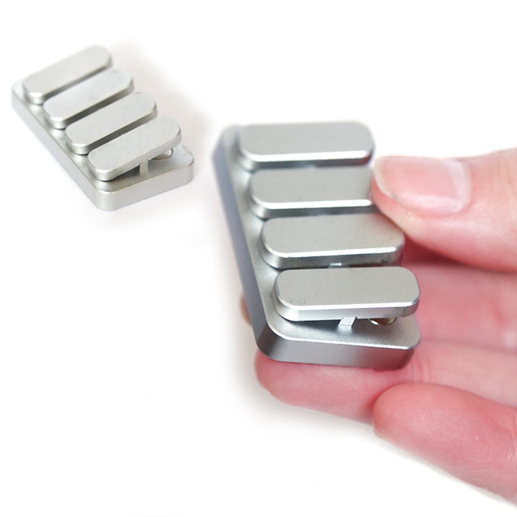 Клавиши пианино Fidget Clicker Fidget Slider Autism ADHD Metal EDC Fidget Toys Office Desk Toys Anxiness Assassin's Creed Assassin's Creed Toys Adult Gift